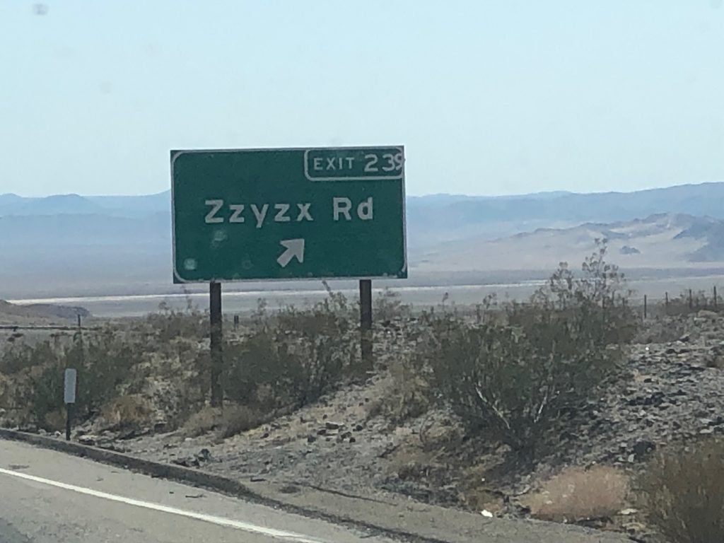 Zzyzx Road