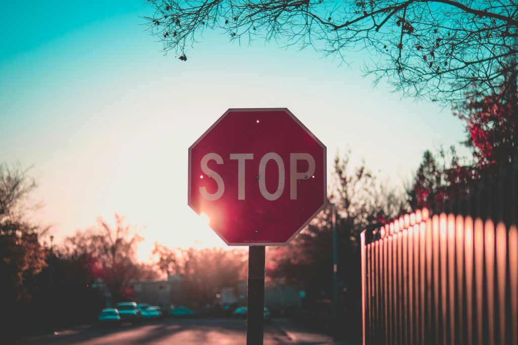 Stop sign